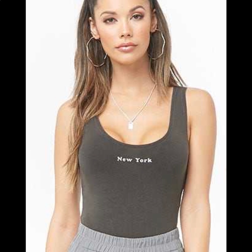 New York bodysuit from Forever 21